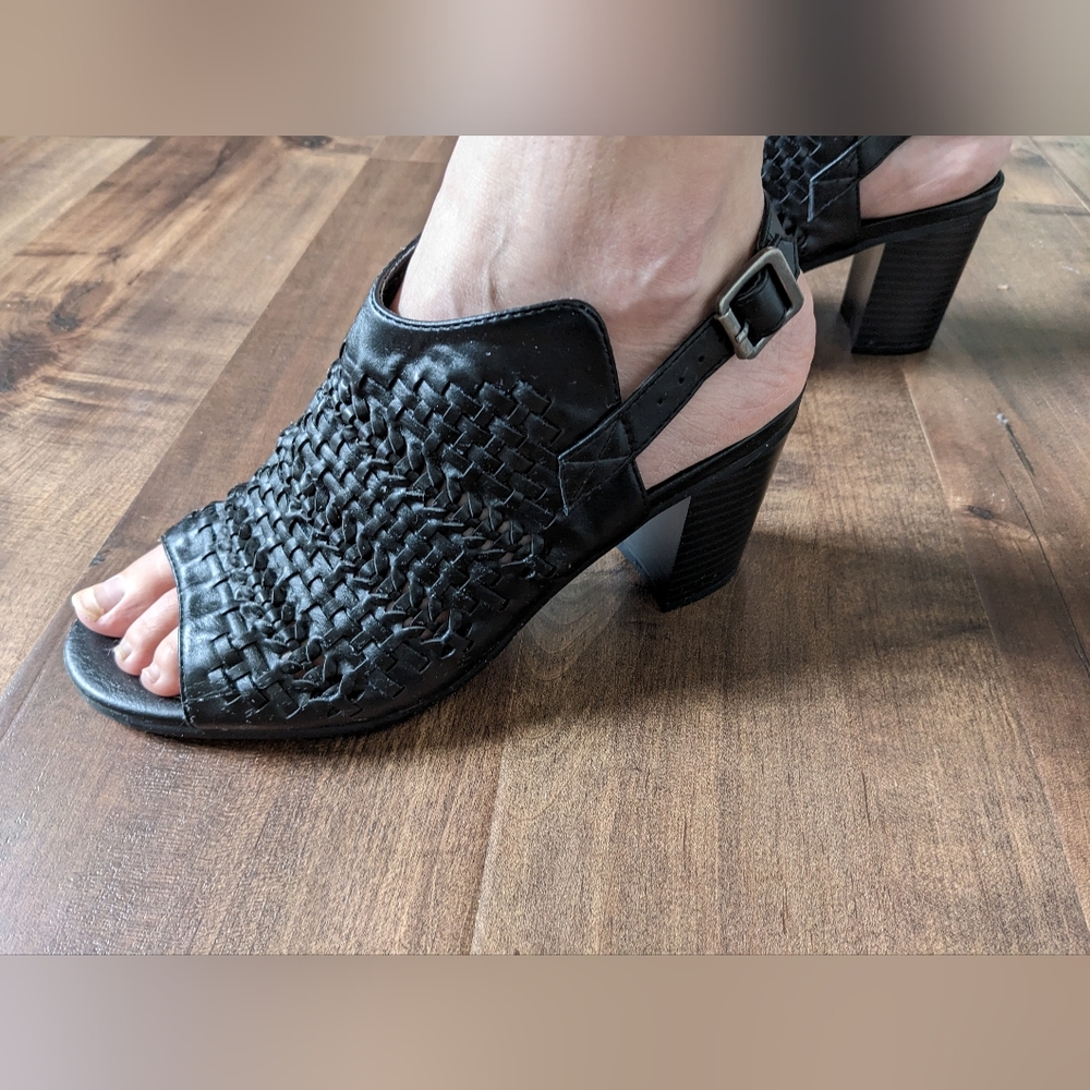 SONOMA Vitalize Ortholite Slingback Peep Toe Sandals